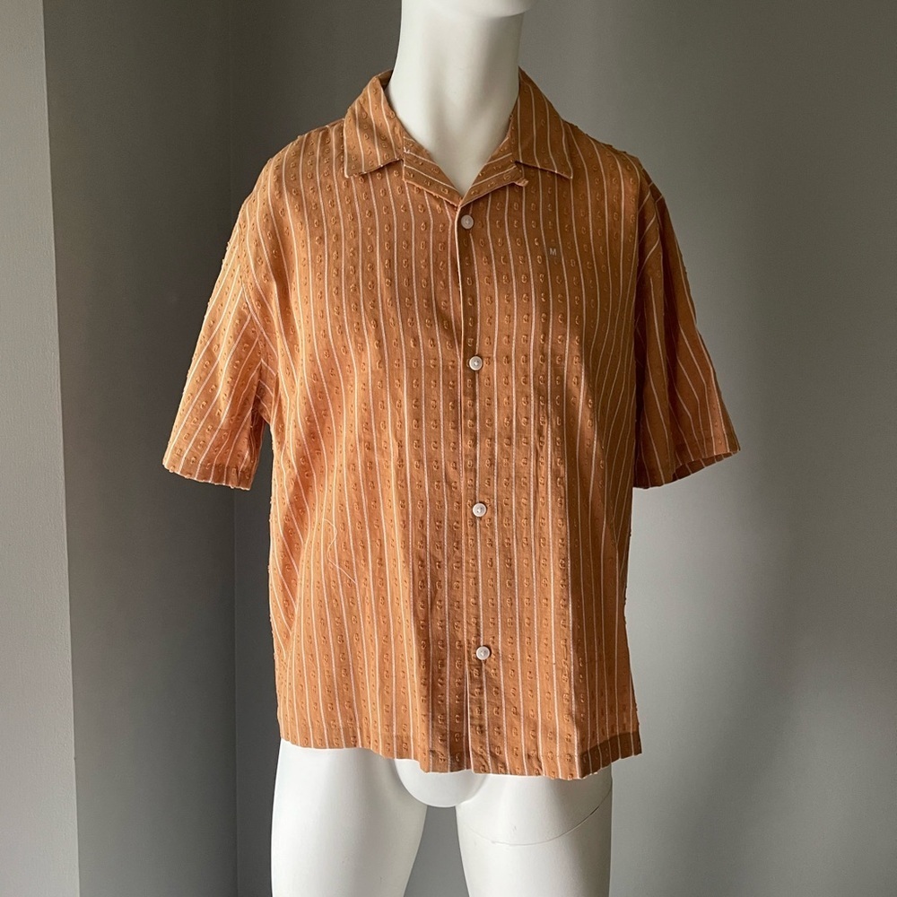 PACSUN Men's Short Sleeve Button Down Dress Shirt NWT